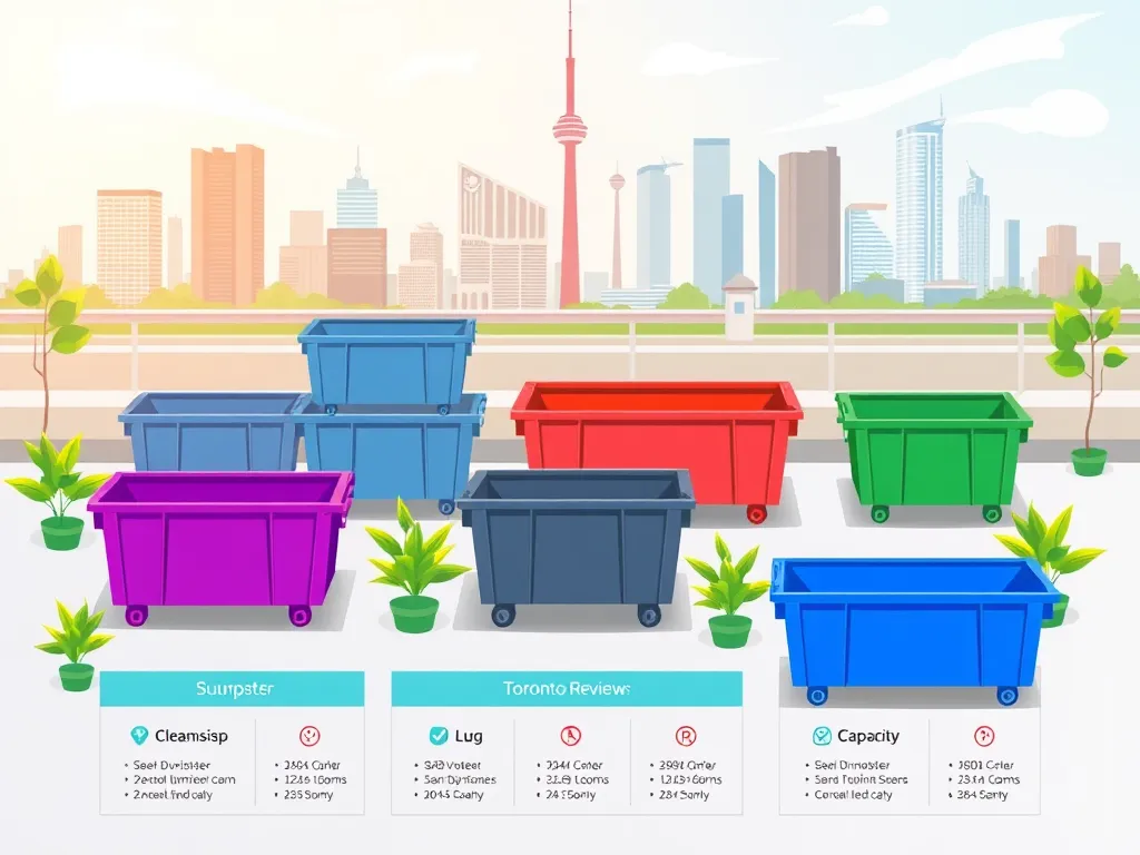 Top Dumpster Rental Reviews in Toronto: Your Guide