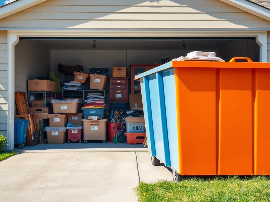 Top Tips for Dumpster Rental During Garage Cleanout